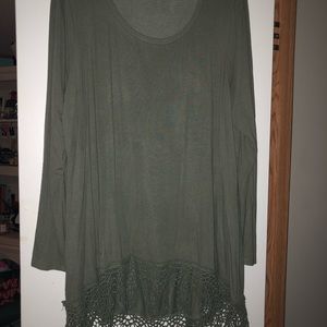 Rue 21 army green top